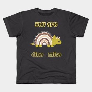 Dino lover fun joke Kids T-Shirt